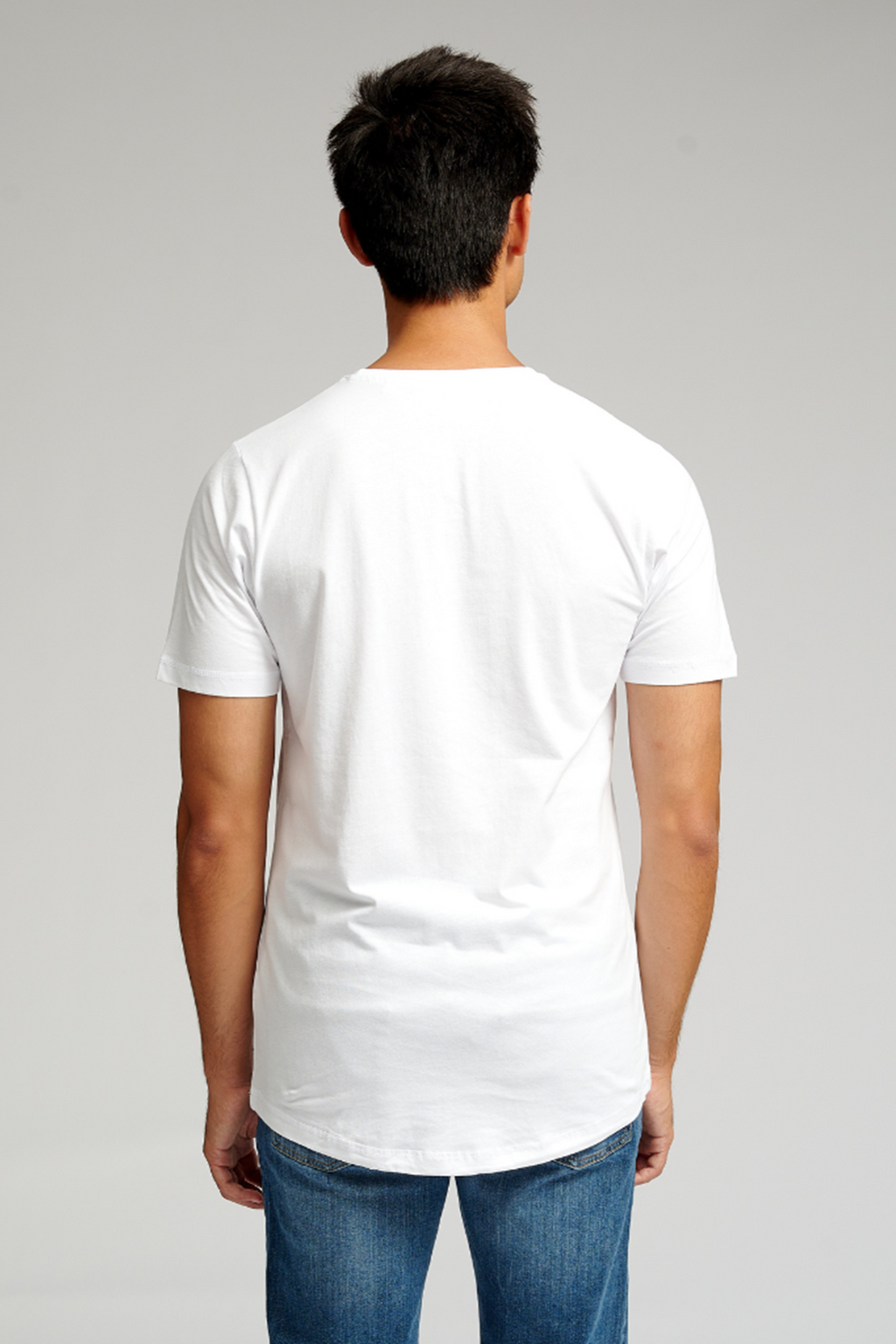 Long T-shirt - Hvid