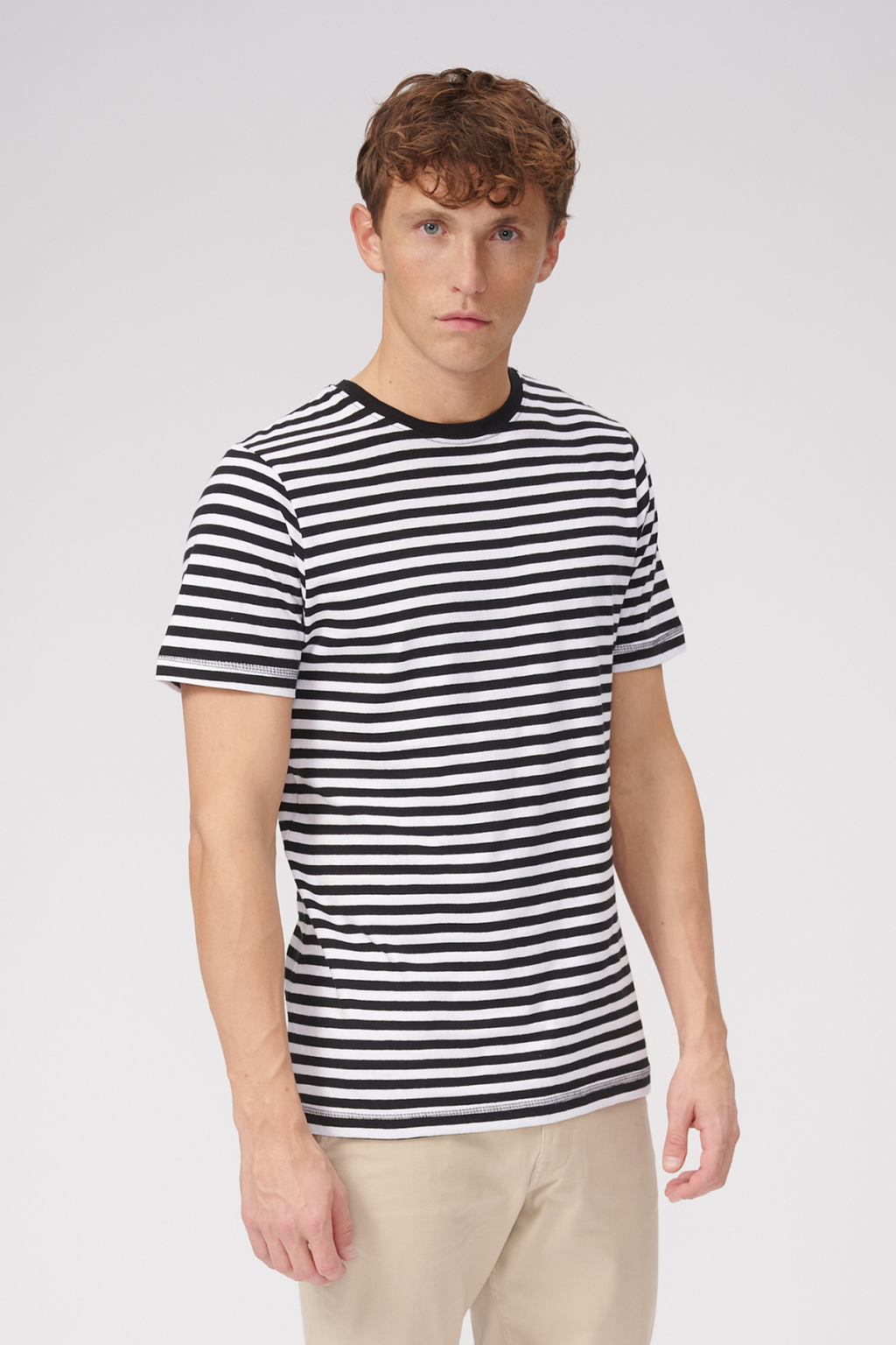Nørregade Stripe - Sort-Hvid