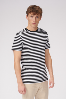 Nørregade Stripe - Sort-Hvid