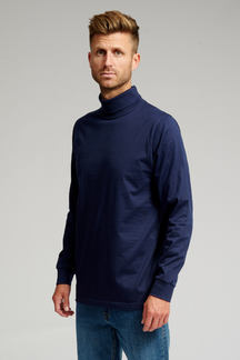 Rullekrave trøje - Navy