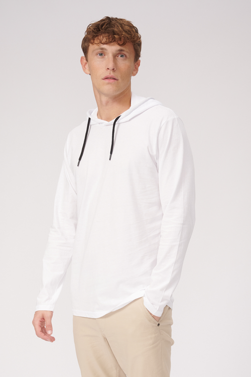 Light hoodie - Hvid