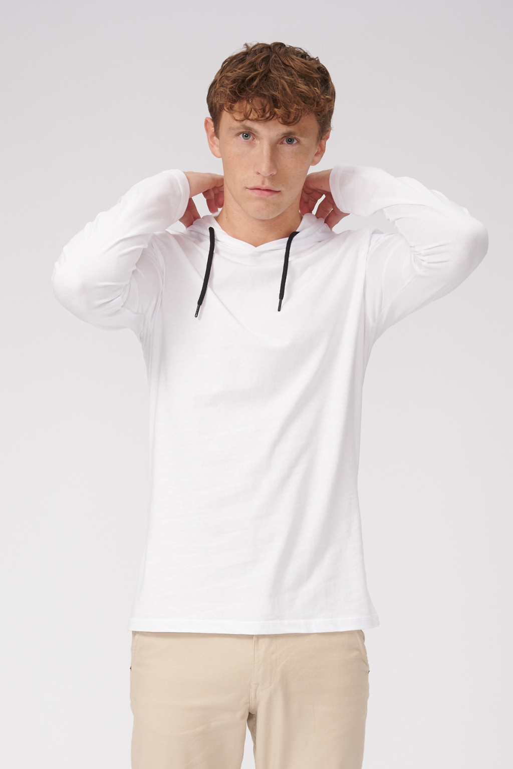 Light hoodie - Hvid