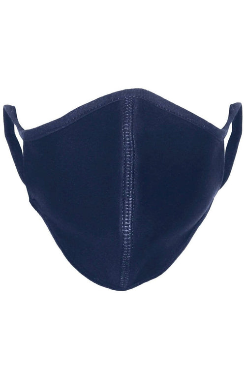 Stofmaske - Navy (økologisk bomuld)