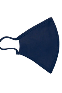 Stofmaske - Navy (økologisk bomuld)