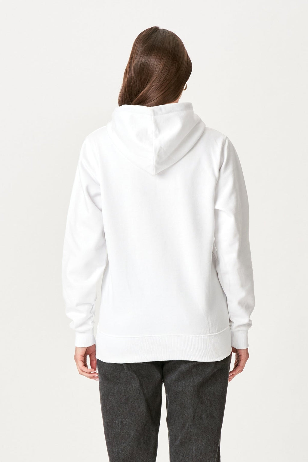 Oversized Hoodie - Hvid