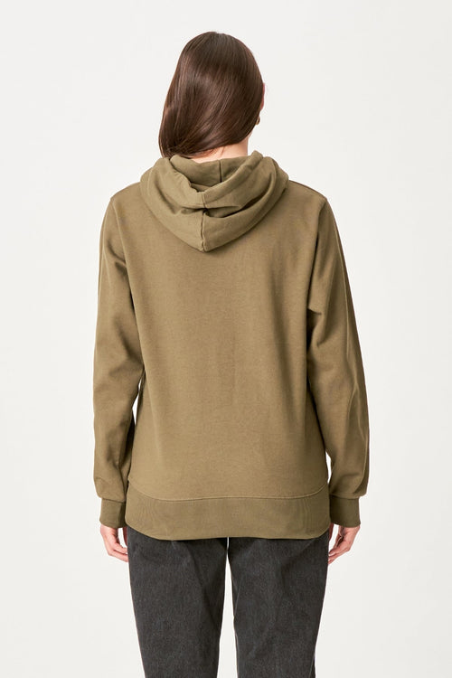 Boyfriend Hoodie - Oliven