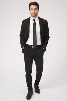 Stripped Langærmet Slim Fit - Grøn