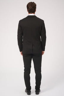 Stripped Langærmet Slim Fit - Grøn