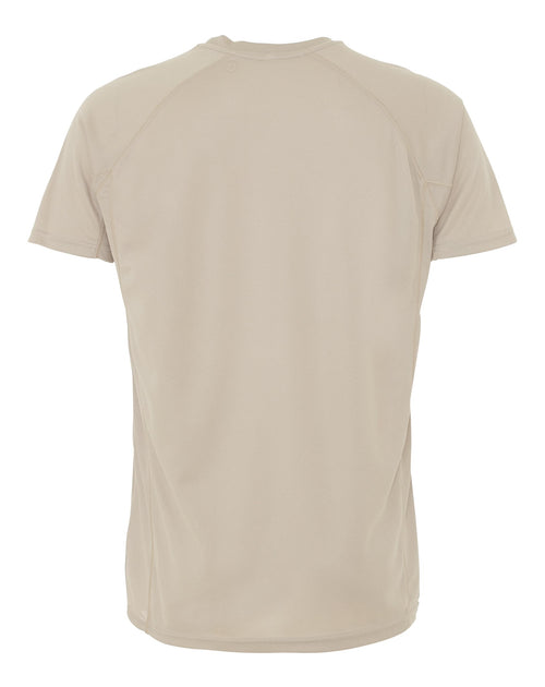 Trænings T-shirt - Khaki - TeeShoppen - Sand/Beige