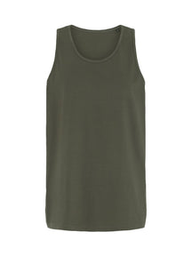 Basic Tanktop - Army Grøn
