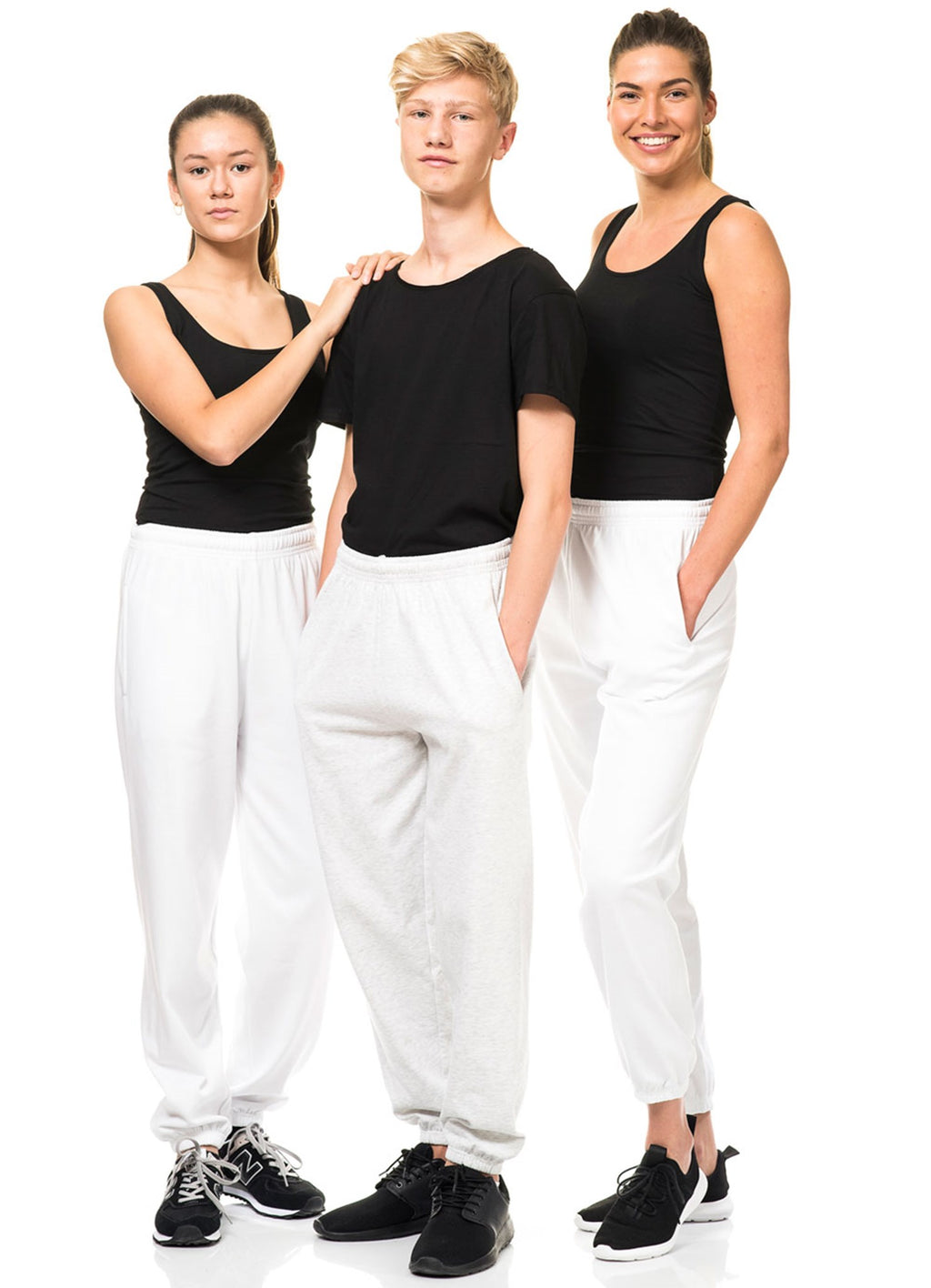 Basic Sweatpants - Askegrå (dame)