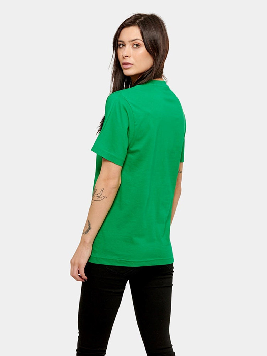 Oversized t-shirt - Grøn