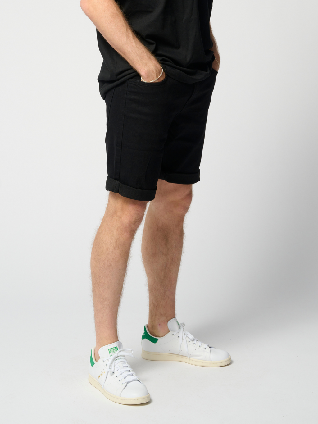De Originale Performance Denim Shorts - Jet Black