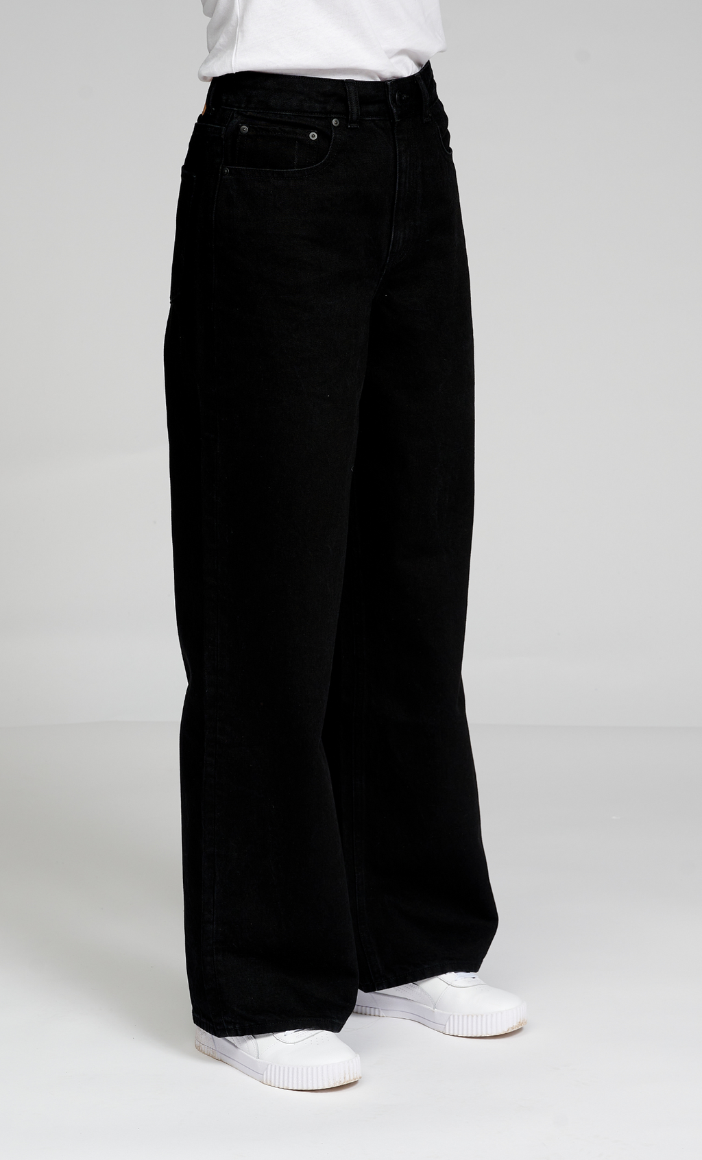 De Originale Performance Wide Jeans - Black Denim