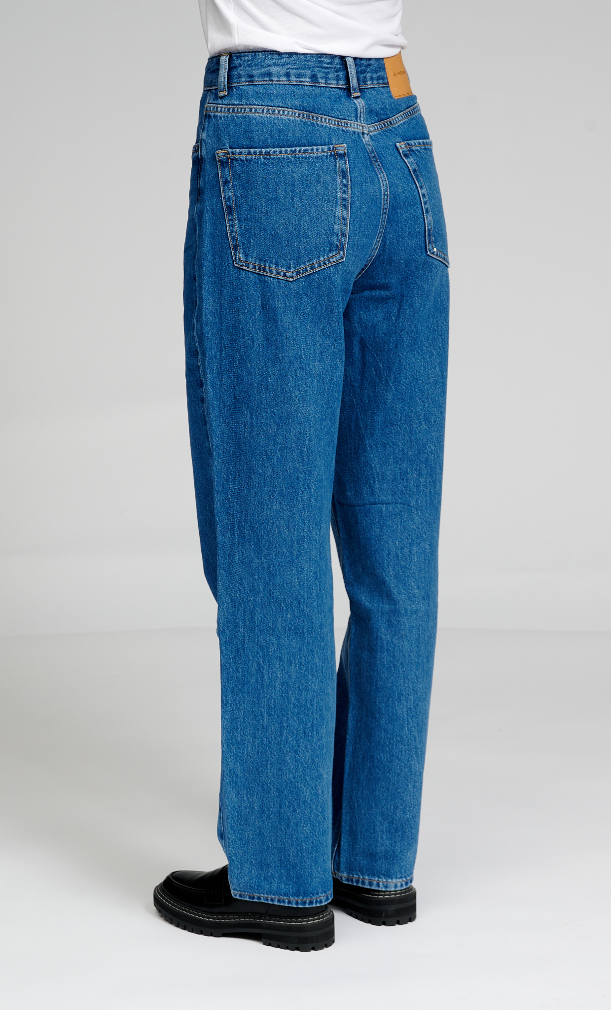De Originale Performance Loose Jeans - Medium Blue Denim - TeeShoppen - Blå 11