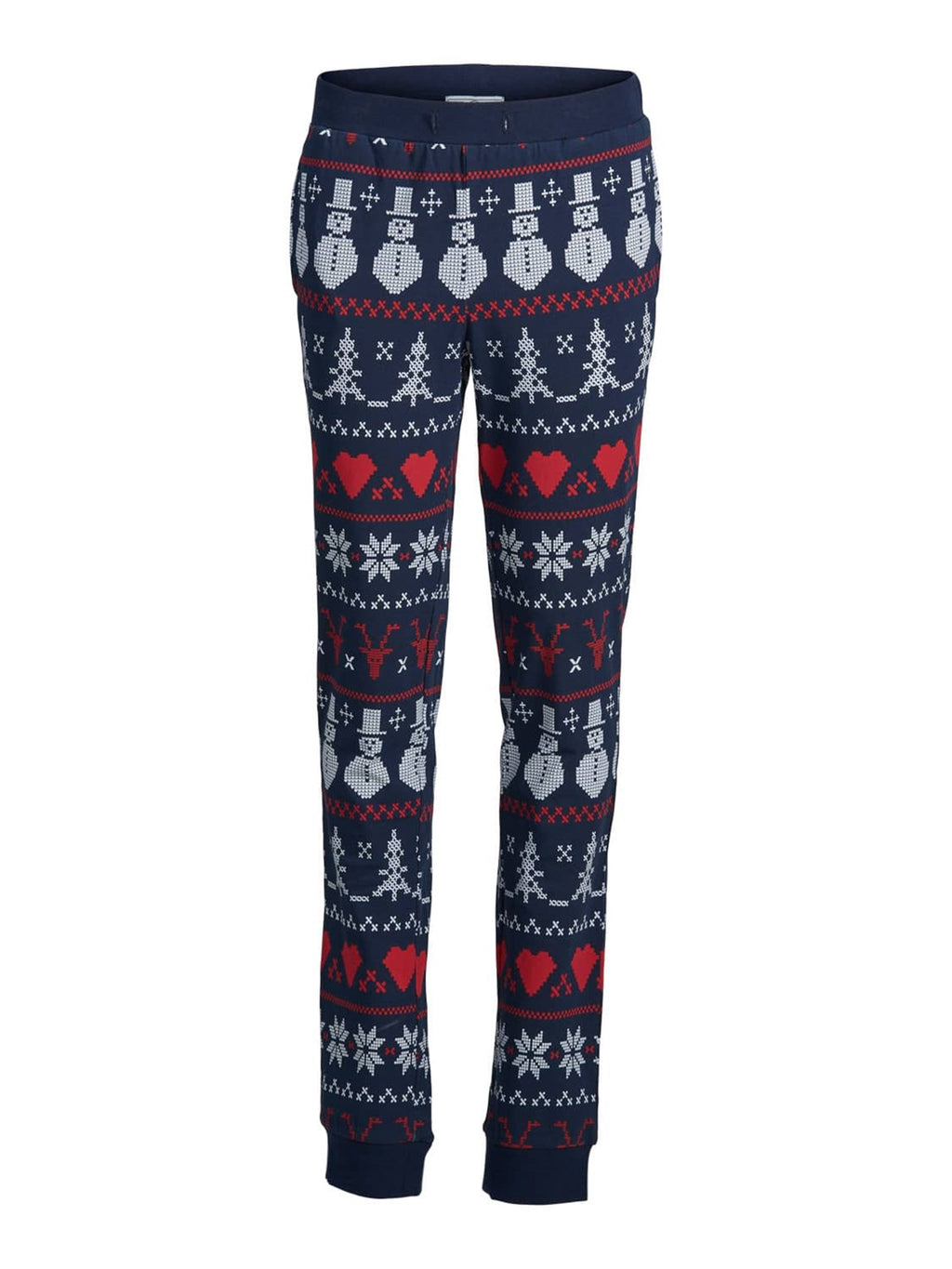 Snowflake Junior Pyjamas - Navy