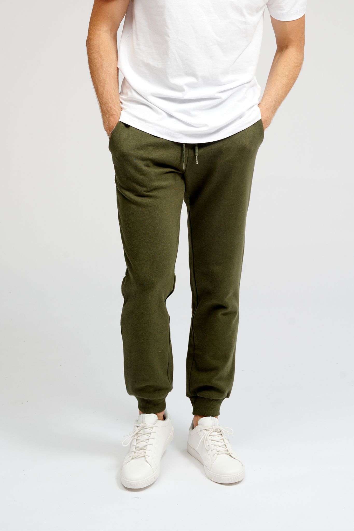 Basic Sweatpants - Mørkegrøn - TeeShoppen - Grøn
