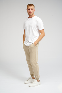 Basic Sweatpants - Mørk Beige