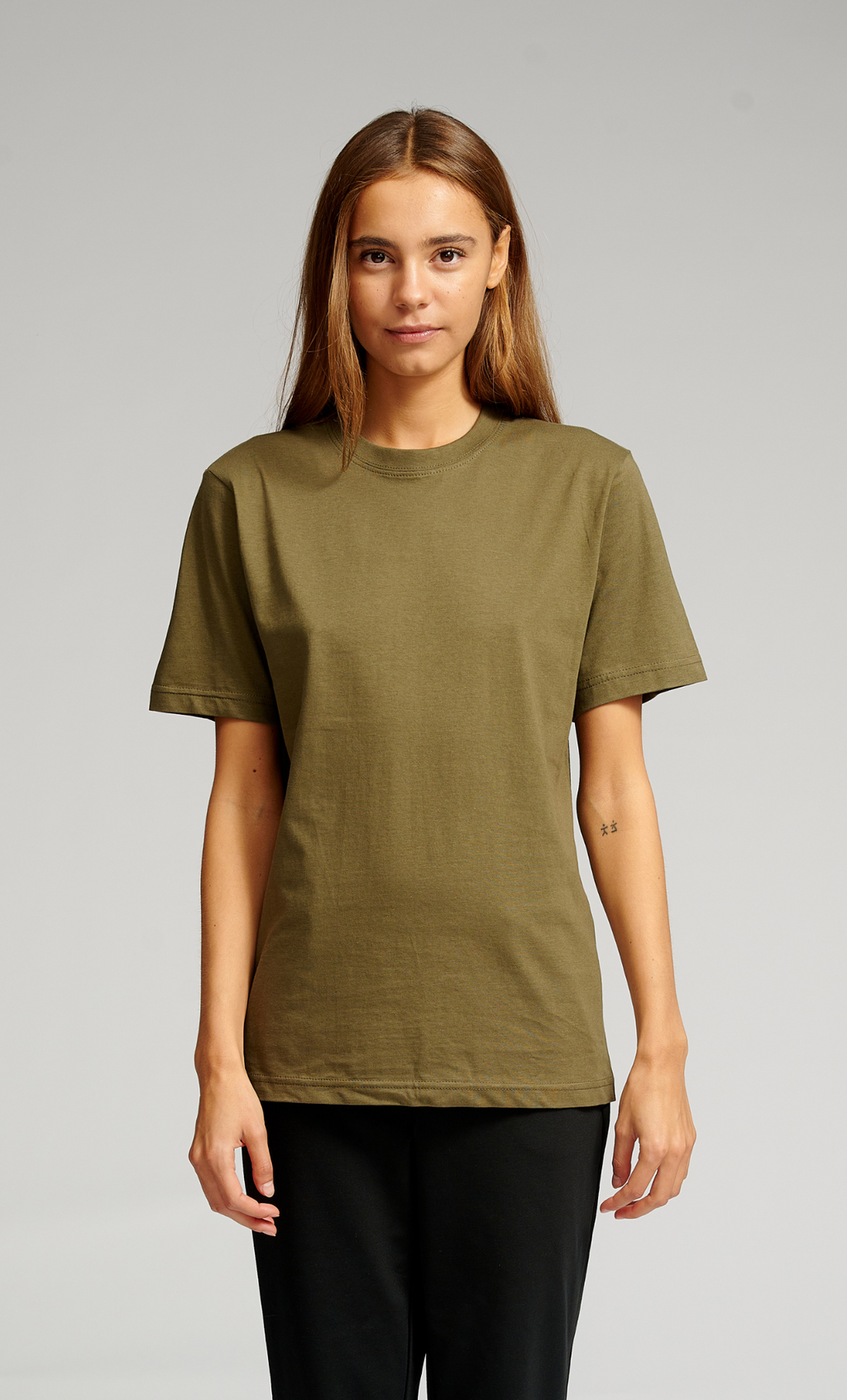 Oversized T-shirt - Armygrøn