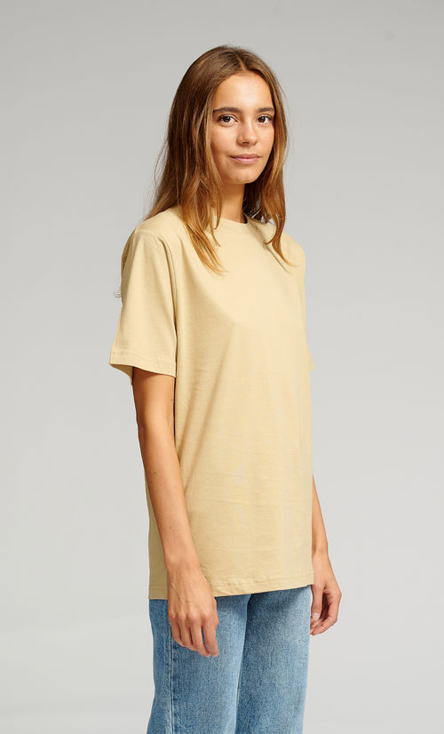 Oversized T-shirt - Beige - TeeShoppen - Sand/Beige