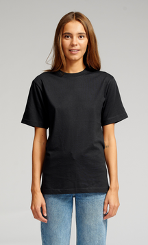 Oversized T-shirt - Sort