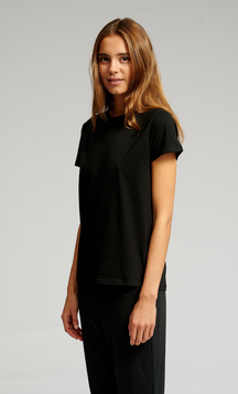Basic T-shirt - Sort