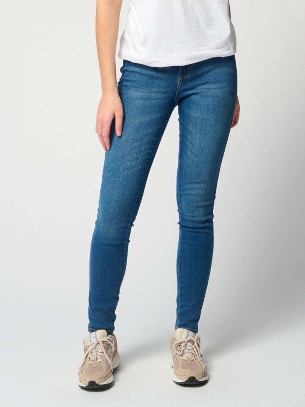 De Originale Performance Skinny Jeans - Medium Blue Denim