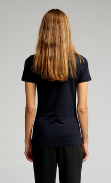 Fitted T-shirt - Navy