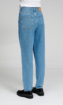 De Originale Performance Mom Jeans - Light Blue Denim