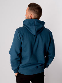 Basic Hoodie - Petroleumsblå