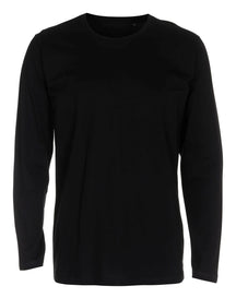 Basic Langærmet T-shirt - Sort