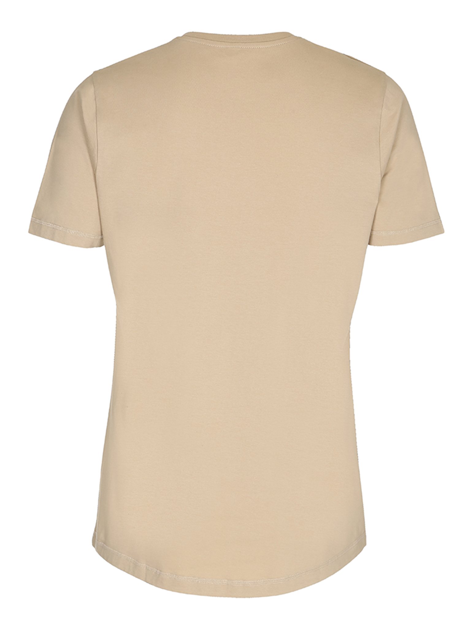 Long T-shirt - Beige - TeeShoppen - Sand/Beige 6