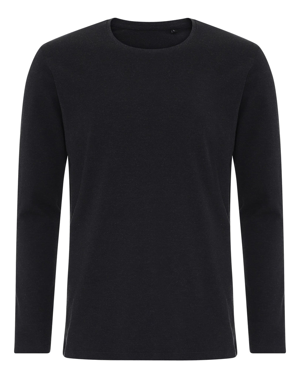 Langærmet Muscle T-shirt - Mørkegrå