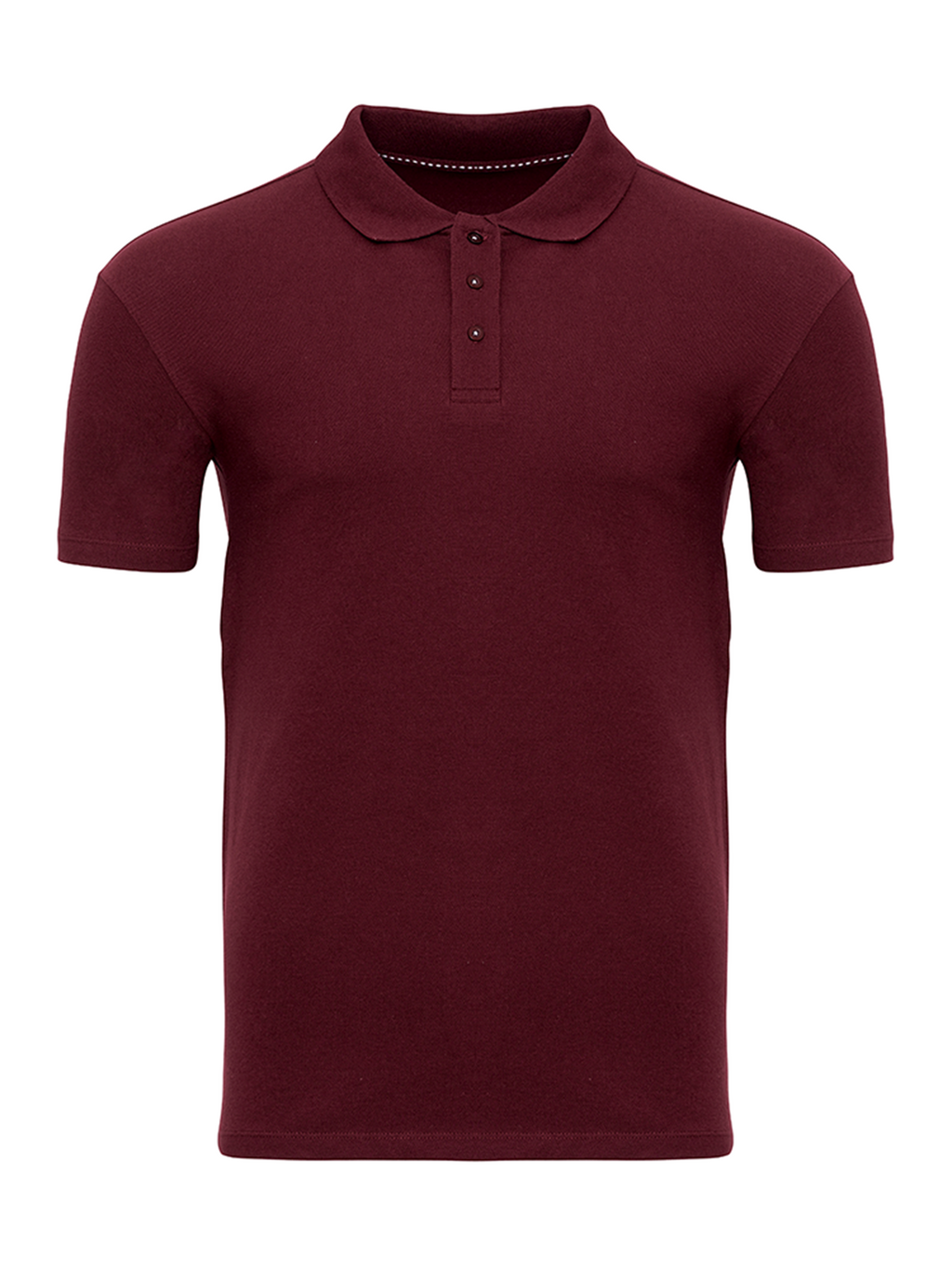 Muscle Polo Shirt - Bordeaux