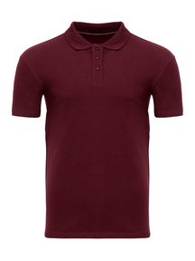 Muscle Polo Shirt - Bordeaux