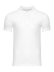 Muscle Polo Shirt - Hvid