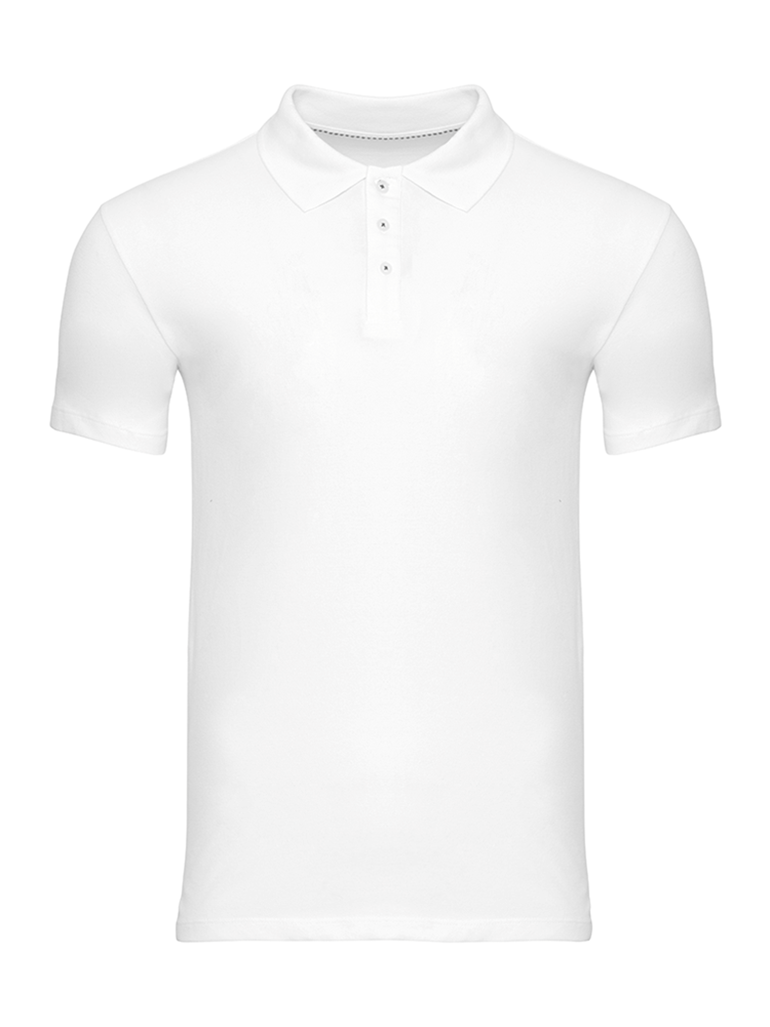 Muscle Polo Shirt - Hvid - TeeShoppen - Hvid 5