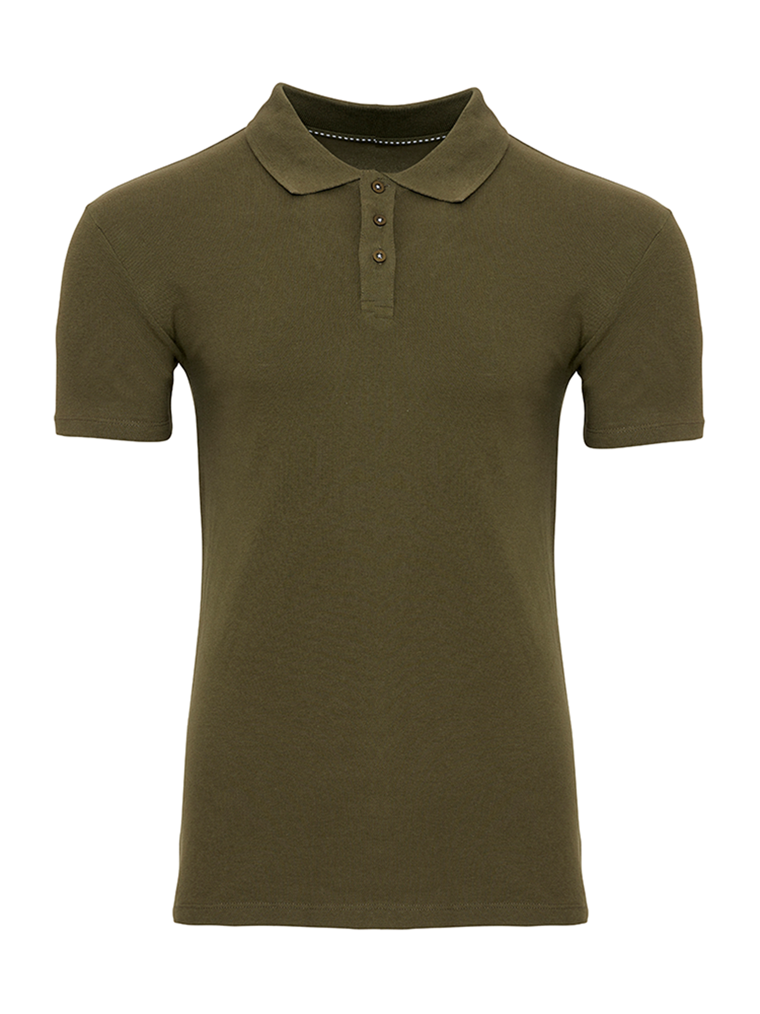 Muscle Polo Shirt - Armygrøn - TeeShoppen - Grøn 5
