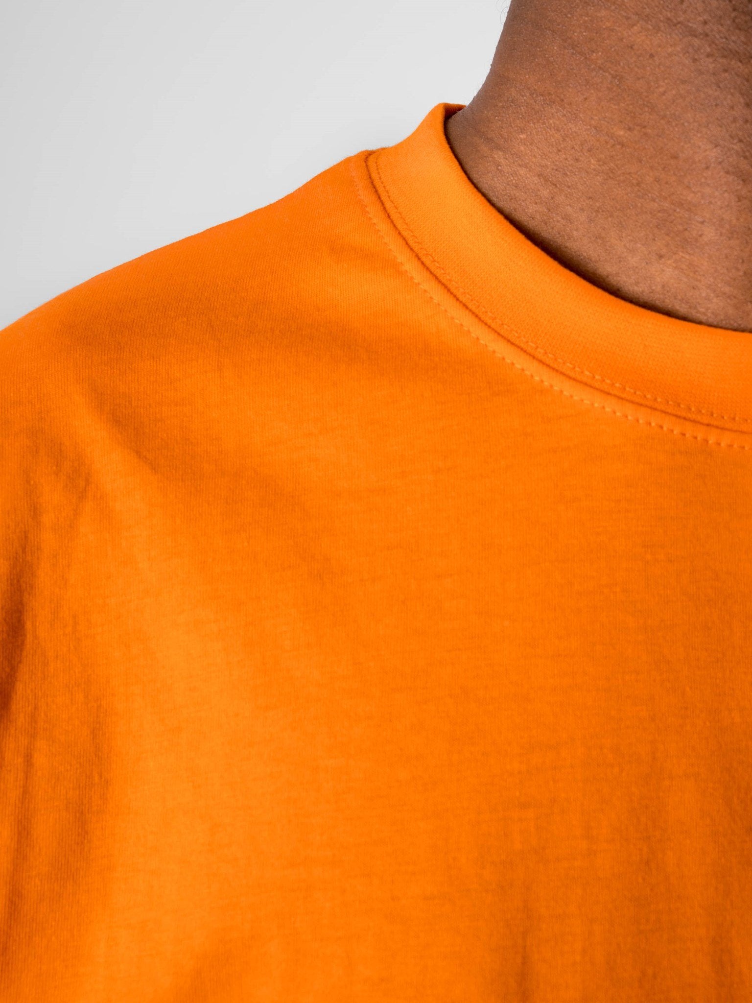 Oversized T-shirt - Orange - TeeShoppen - Orange 4