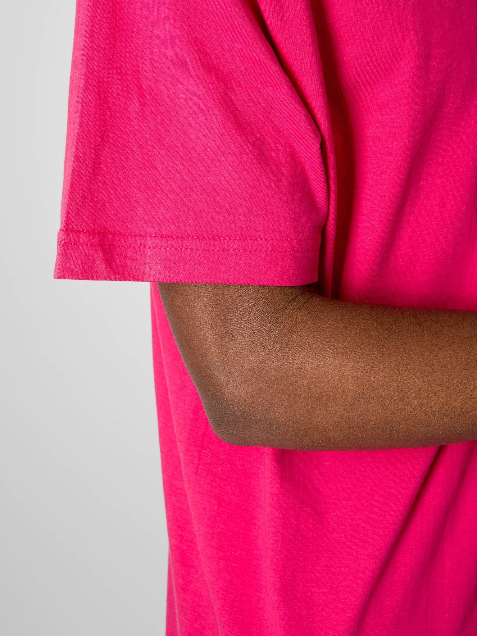 Oversized T-shirt - Pink - TeeShoppen - Lyserød 5
