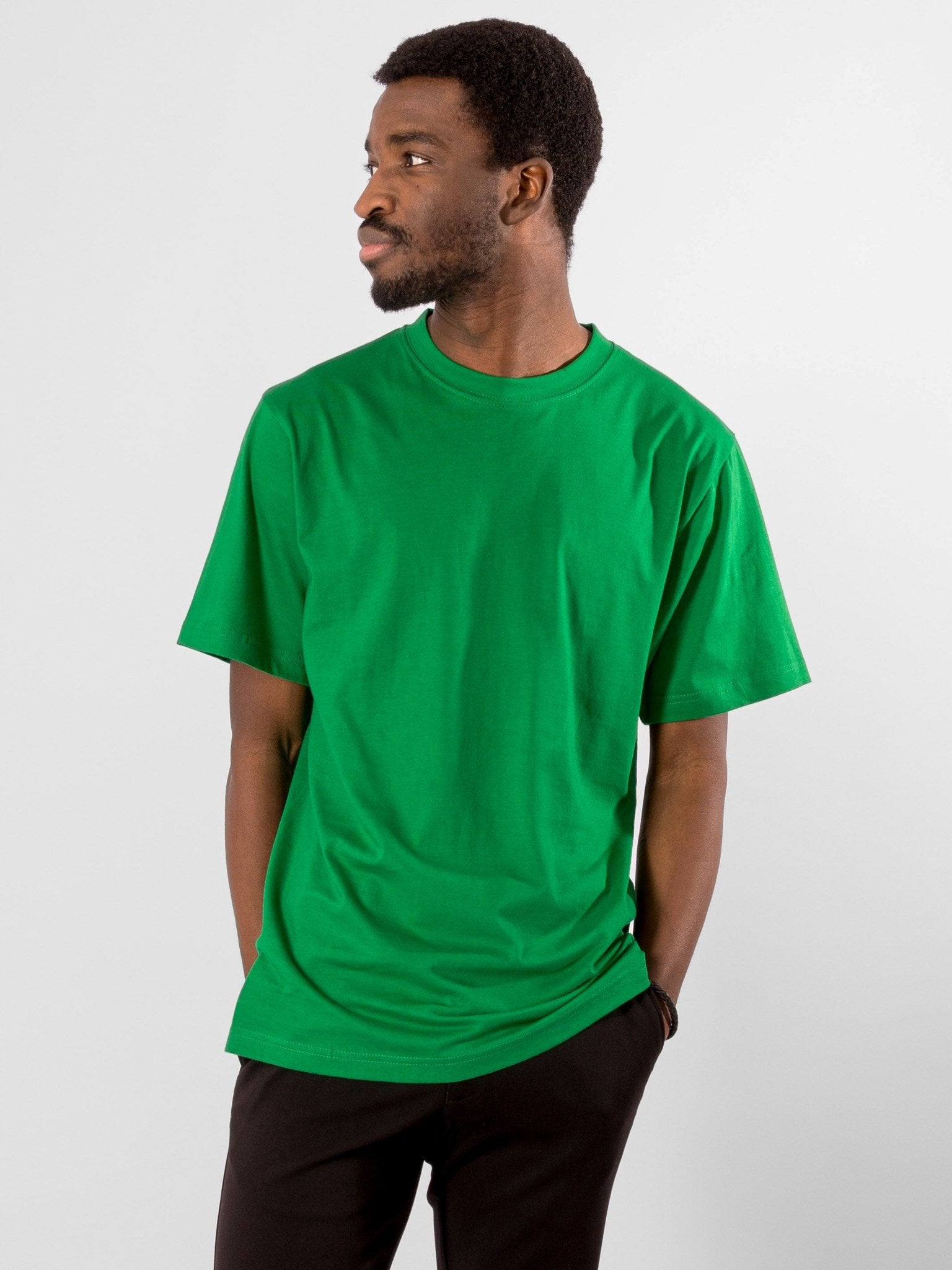 Oversized T-shirt - Spring Green - TeeShoppen - Grøn