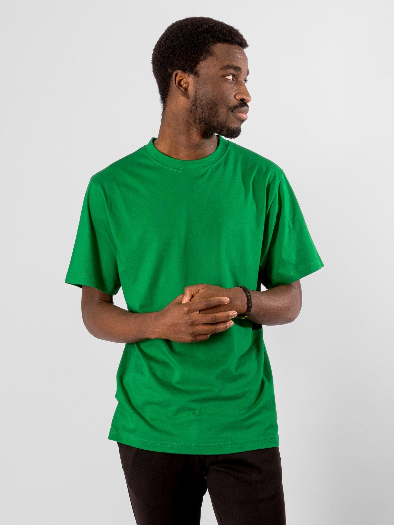 Oversized T-shirt - Spring Green - TeeShoppen - Grøn 3
