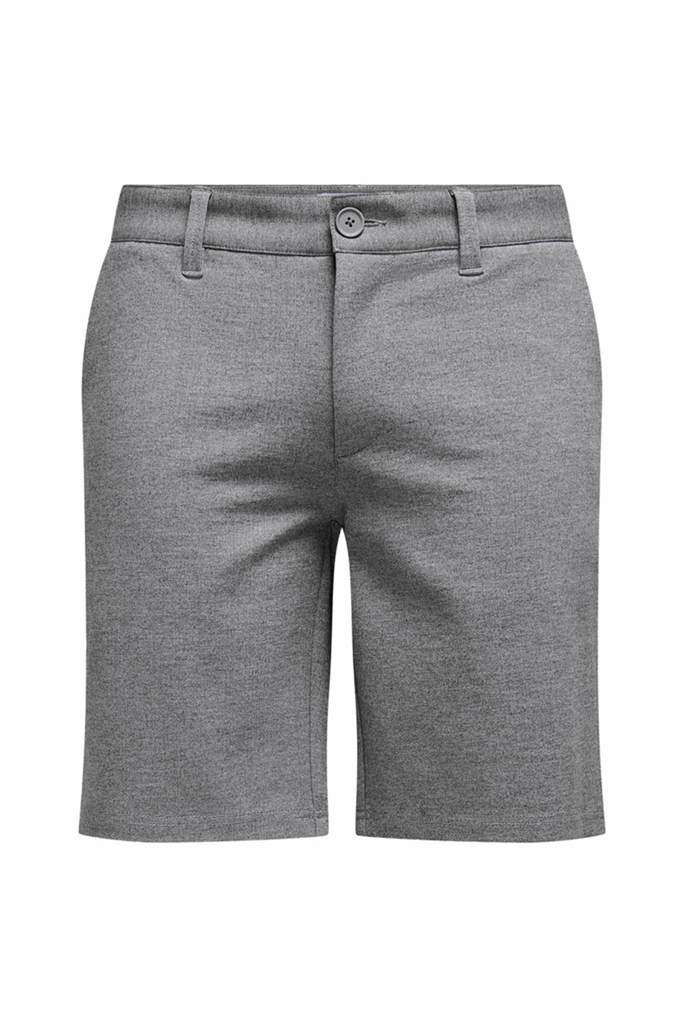 Herre Shorts - Gråmeleret - TeeShoppen - Grå 5