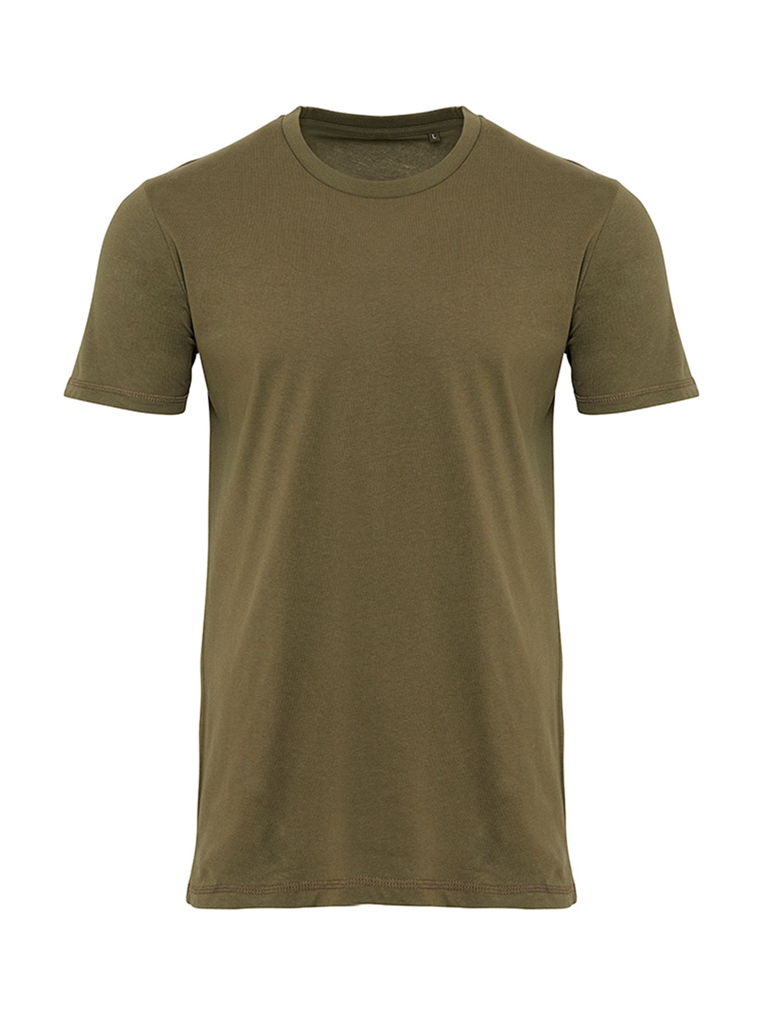 Basic T-shirt - Armygrøn - TeeShoppen - Grøn 5