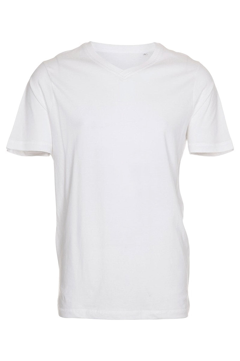 Basic Vneck t-shirt  - Hvid