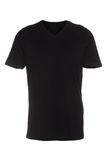 Basic Vneck t-shirt - Sort
