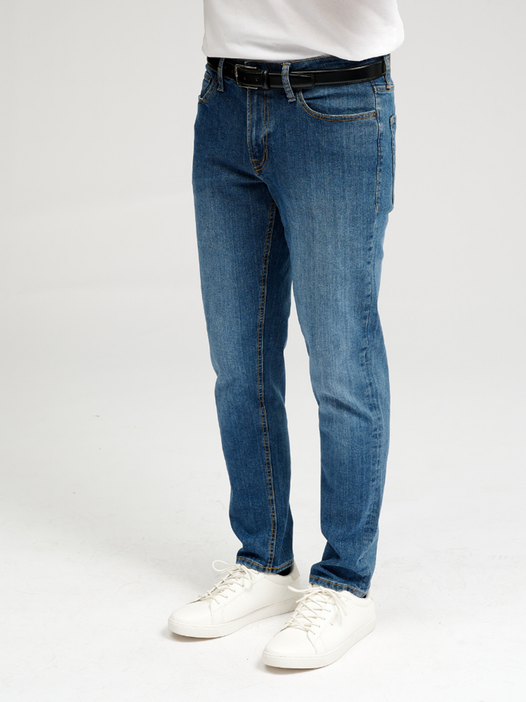 De Originale Performance Jeans (Regular) - Medium Blue Denim