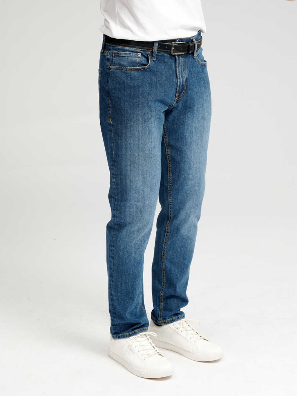 De Originale Performance Jeans (Regular) - Medium Blue Denim