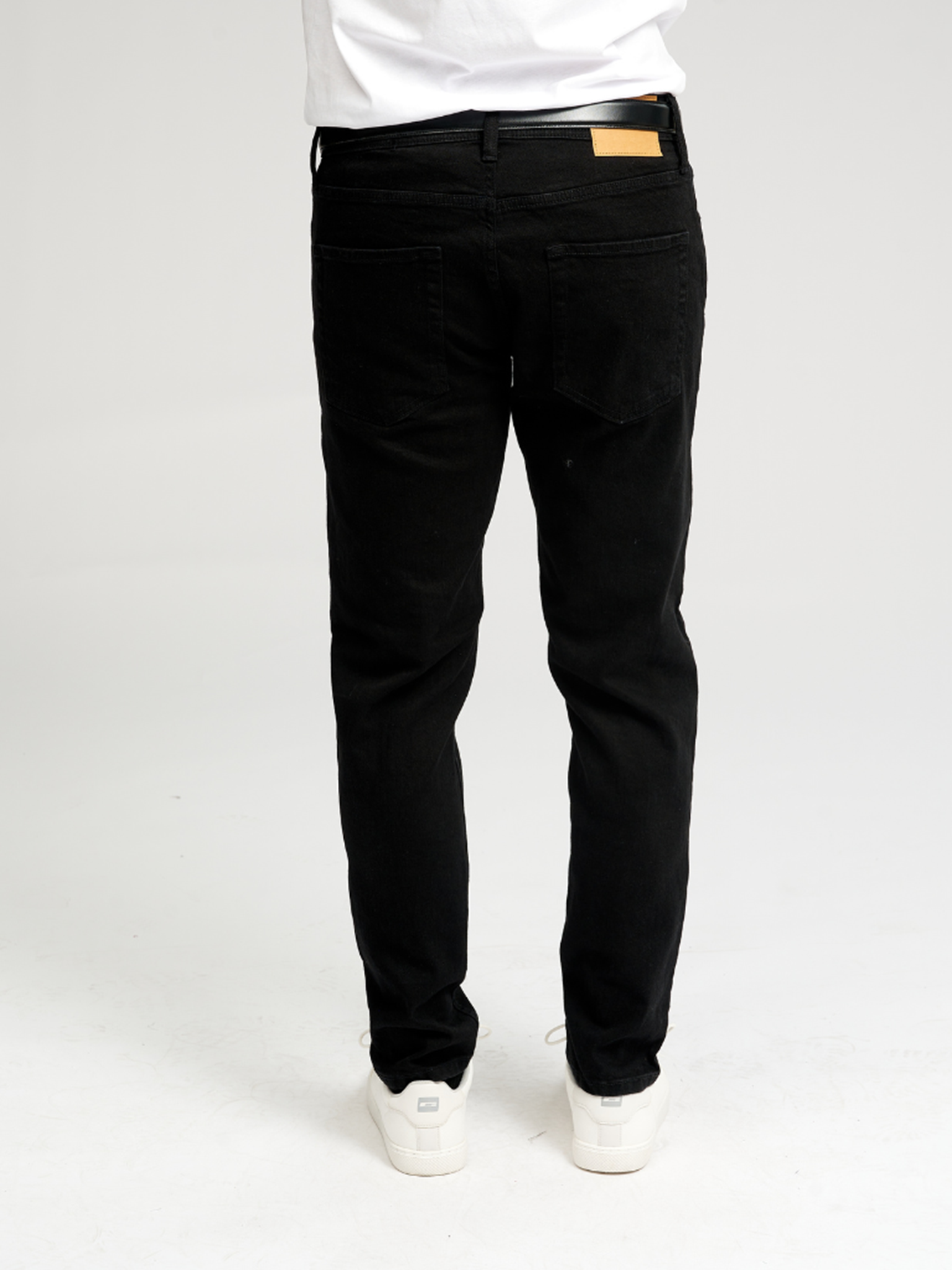 De Originale Performance Jeans (Regular) - Black Denim - TeeShoppen - Sort 7
