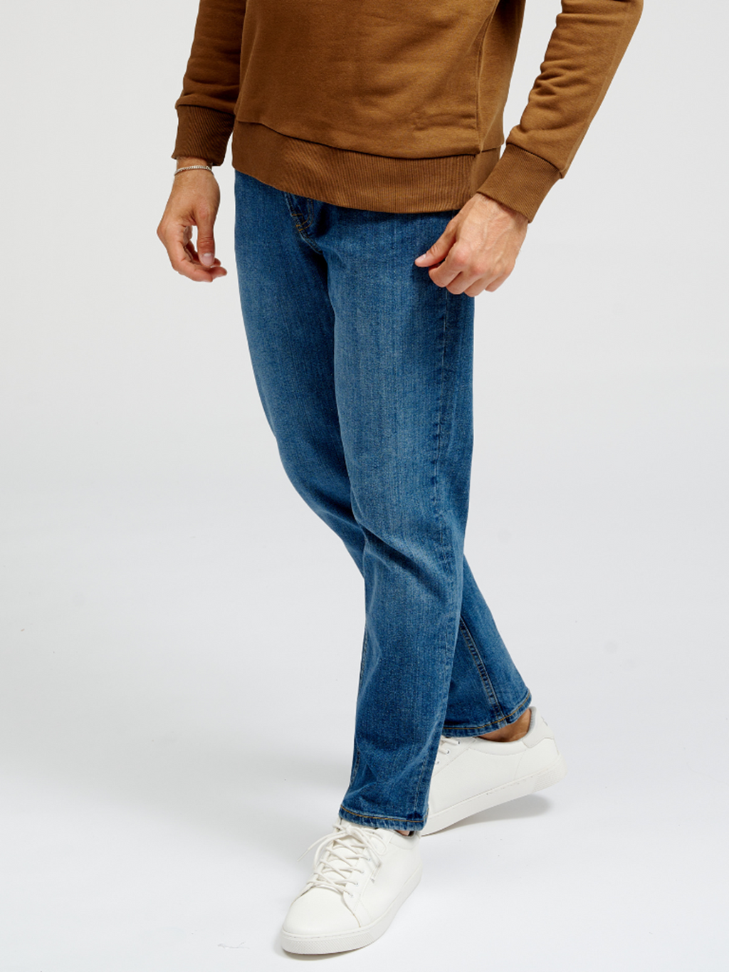 De Originale Performance Jeans (Regular) - Medium Blue Denim